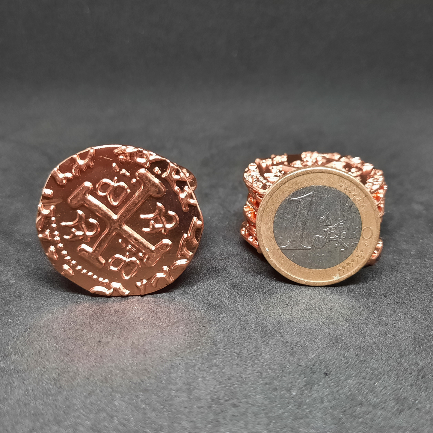 Copper pirate metal coins for board games, 20mm and 30mm