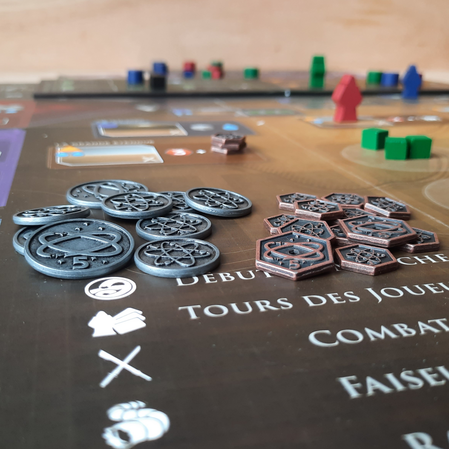 Ensemble de pièces en métal pour Dune Imperium