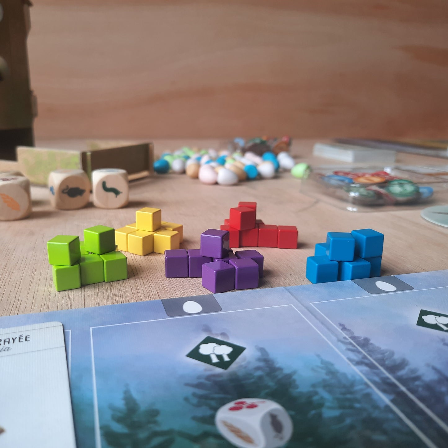 170 cubes en métal pour jeux de société, 8mm